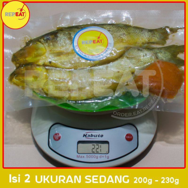 

Bandeng Presto isi 2ekor ukuran Sedang (200-230gr)