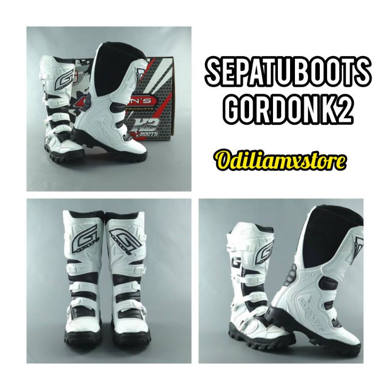sepatu gordon k2 putih