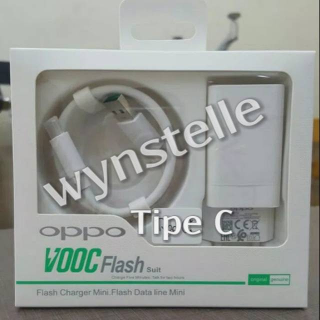 Charger Casan OPPO Find X Find 10 VOOC Fast Charging 4A USB Type C ORIGINAL