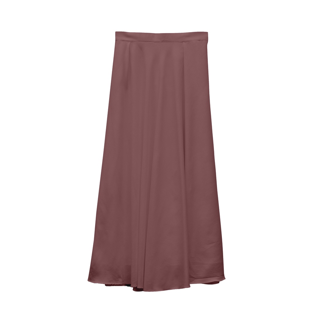 Bigissimo - Vanqish Rok | Bawahan Rok Big Size Jumbo-REDDISH BROWN