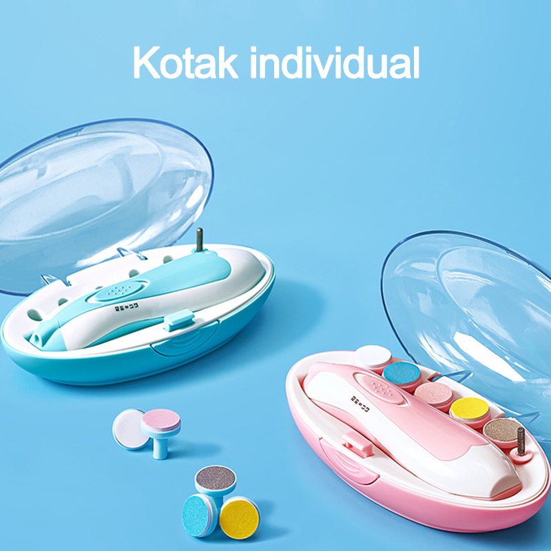 Baby Nail Trimmer Gunting kuku bayi elektrik Grinding pedicure/Pemoles kuku bayi listrik  L171