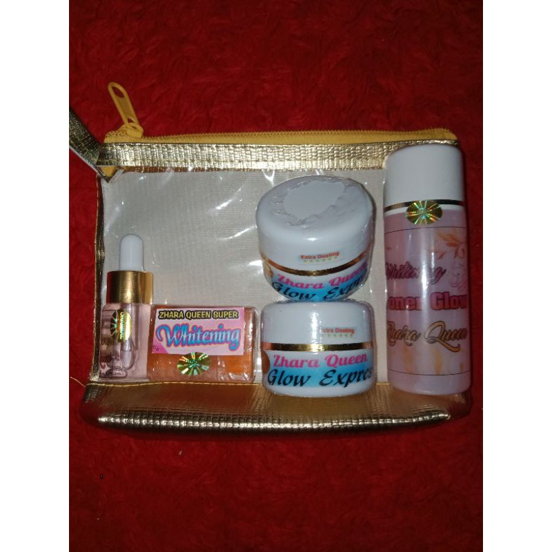 paket lengkap crem wajah zhara Queen.putih.clink.dalam.7.hari