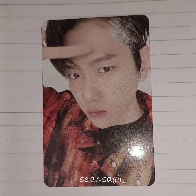 Baekhyun Ketombe Baekhyun DFTF Don't Fight The Feeling Photobook ver