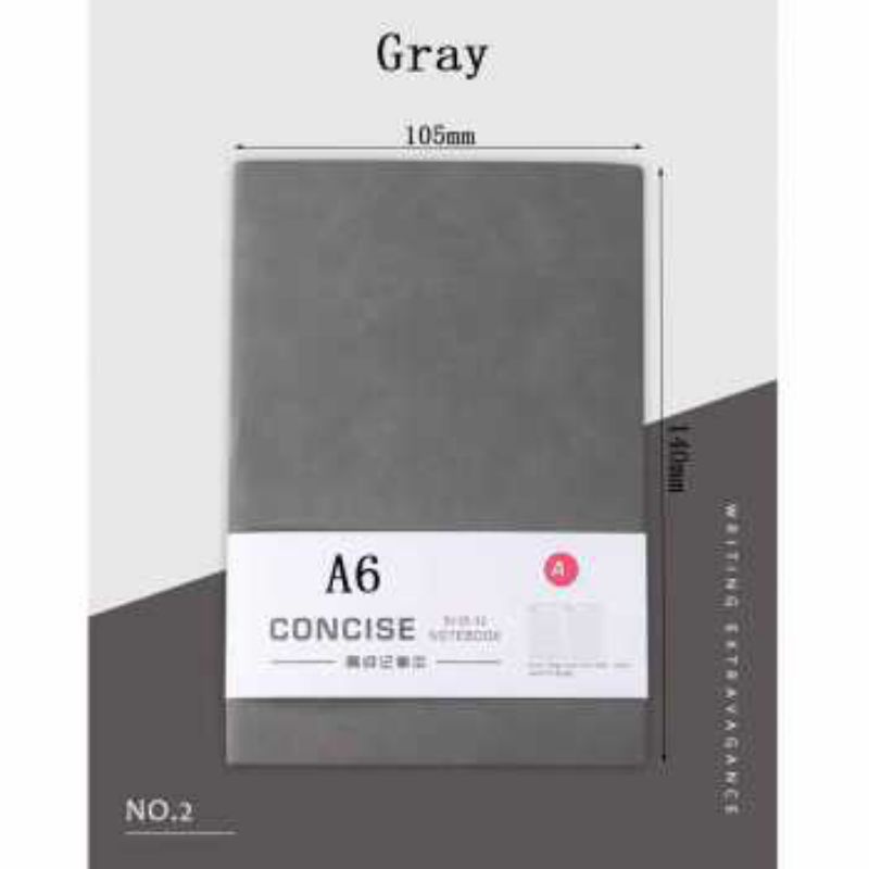 

Buku Catatan Jurnal Notebook Cover PU Leather A6 - DJ64-31