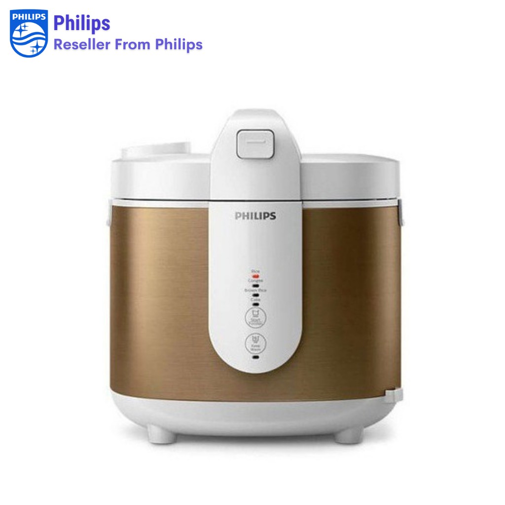 Mejikom Philips HD3053/33 Rice Cooker - Brown | Garansi Resmi 2 Tahun | Original