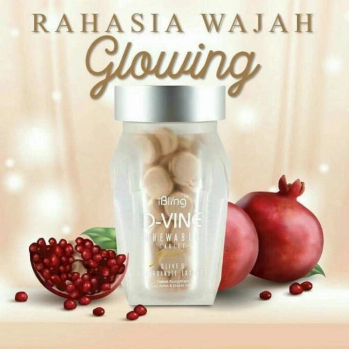 Dvine D vine collagen colagen kolagen permen kecantikan anti aging ori