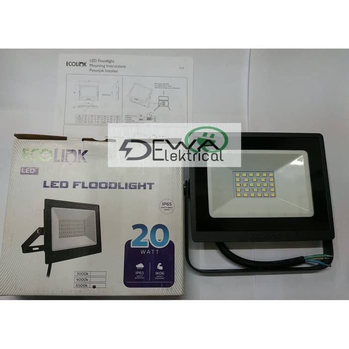 Ecolink LED Flood Light FL007 20W