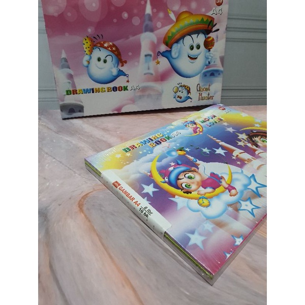(10pc) buku gambar ukuran A4 merek BM-3