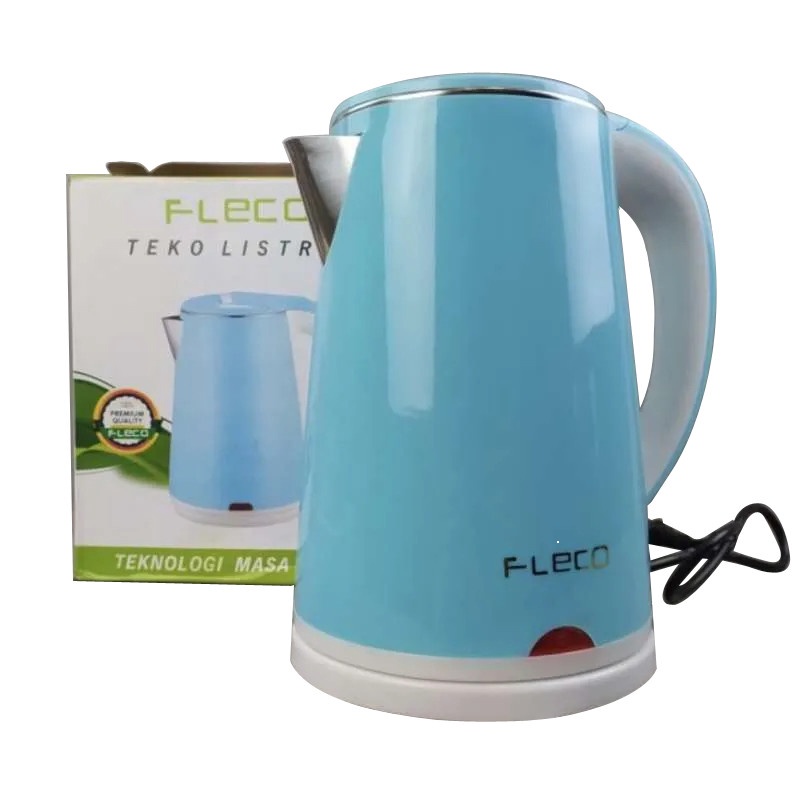 COD Teko listrik/pemanas air/kettle electric Fleco F-723 kapasitas 2.3L