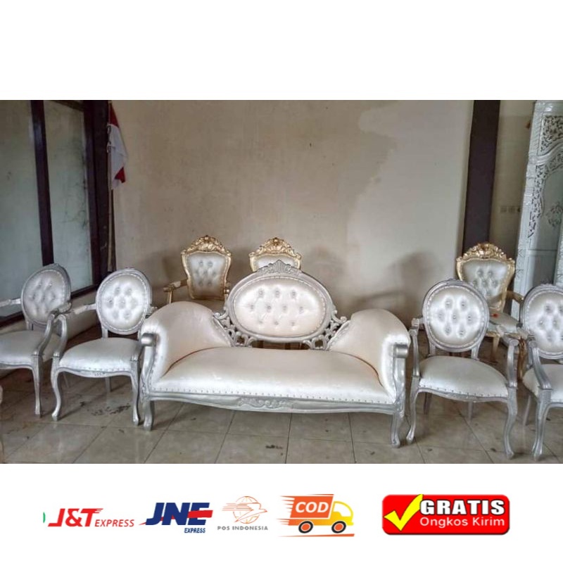 kursi pelaminan terbaru / kursi pelaminan minimalis / kursi pengantin / kursi pelaminan