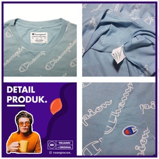  Kaos  Original  Champion  Kaos  Pria Branded Champion  Fashion 