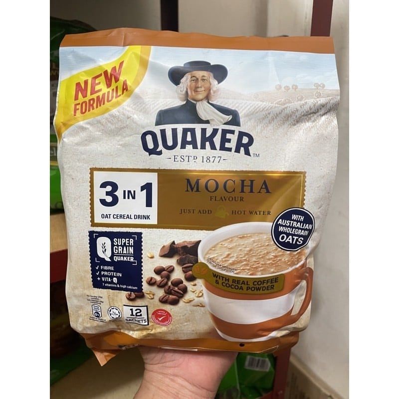 

Quaker Sachet Mocha Malaysia exp 15/07/2022
