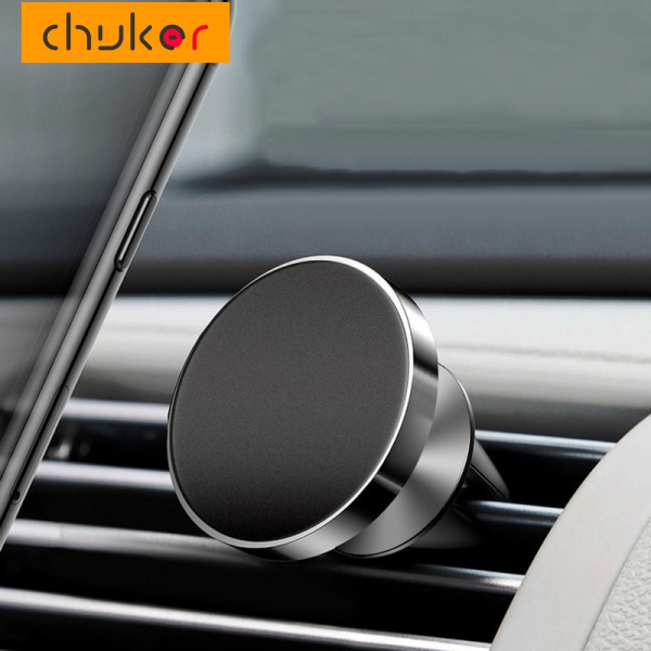 Chuker Holder Handphone Magnetik Universal Dapat Berputar 360 Derajat Untuk Ventilasi Ac Mobil