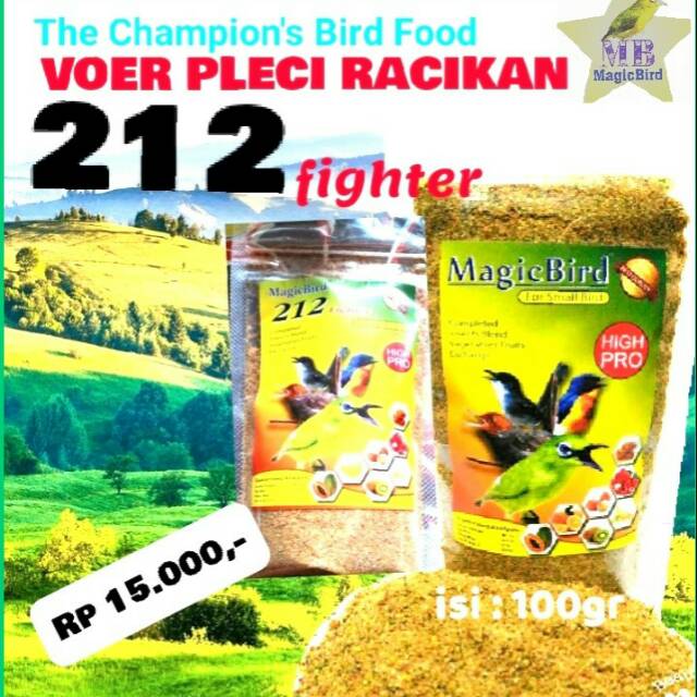 

Pakan Pleci MagicBird High Protein