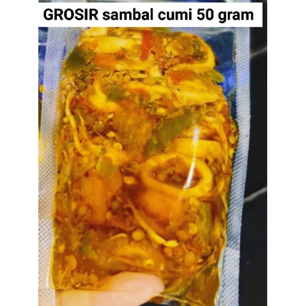 

Sambal grosir termurah 3 varian Cumi / Pete / udang rebon