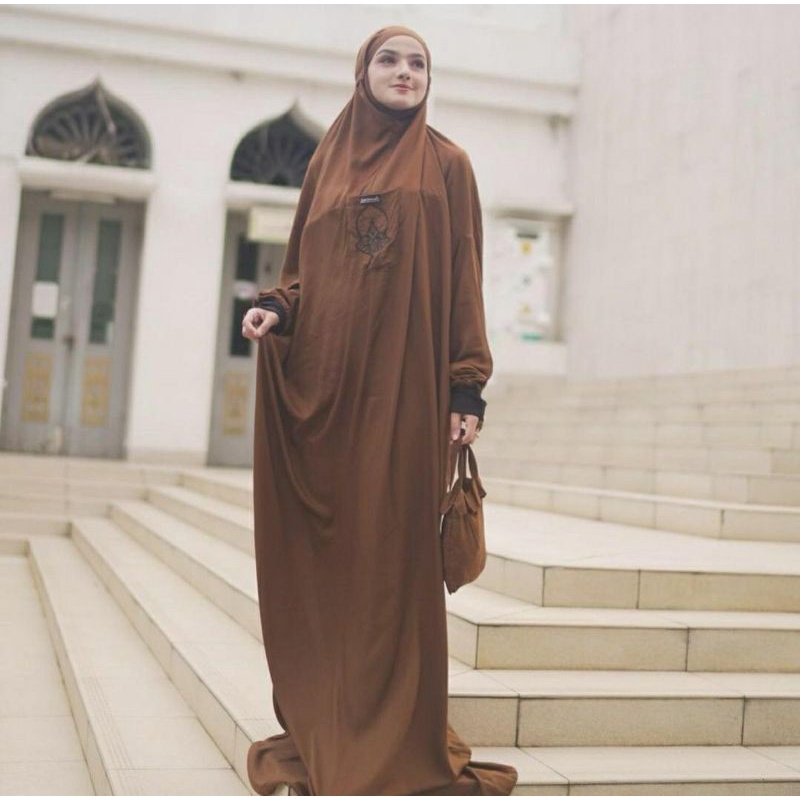 mukena/mukena manset/mukena manset basmah/mukena manset motif