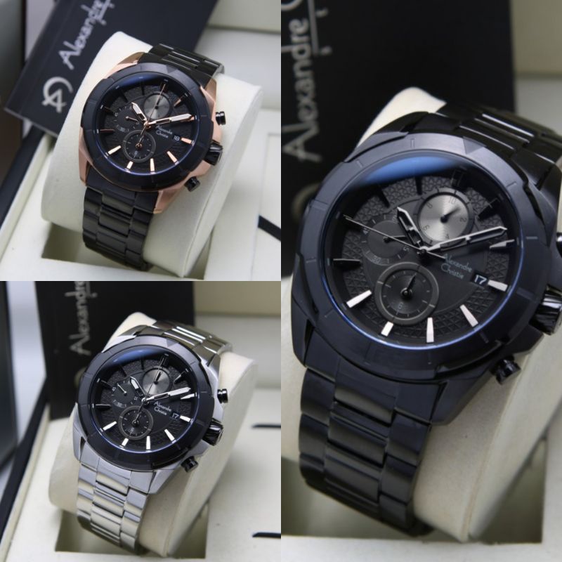 JAM TANGAN PRIA ALEXANDRE CHRISTIE AC 6596/AC6596 ORIGINAL