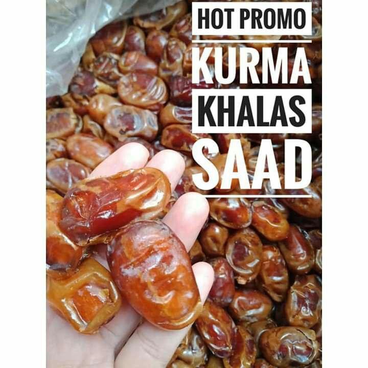 

[BISA COD] KURMA KESEHATAN KHALAS SAAD PALING EMPUK & KRENYES.WAJIB COBA,WAJIB PESAN !!