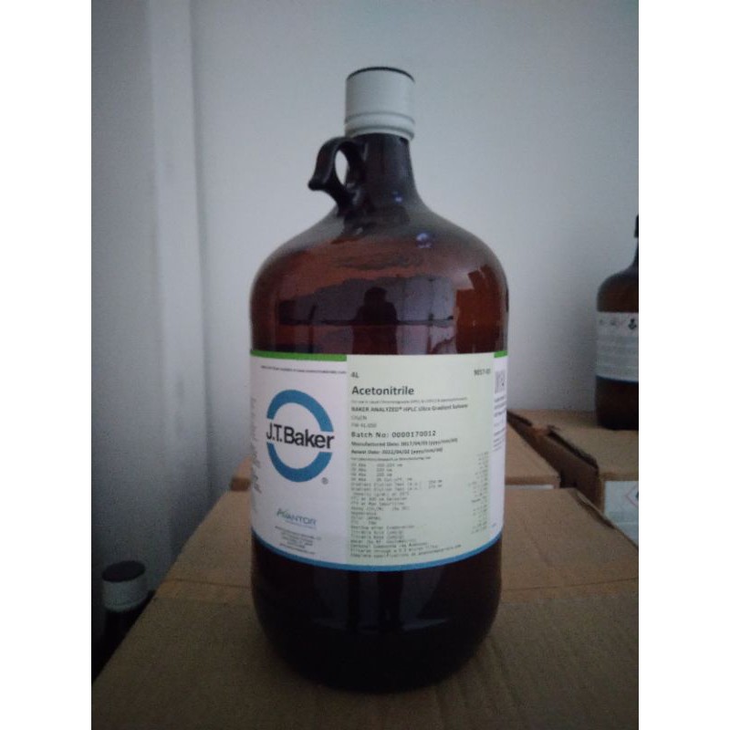 Acetonitrile HPLC JT Baker 4 Liter