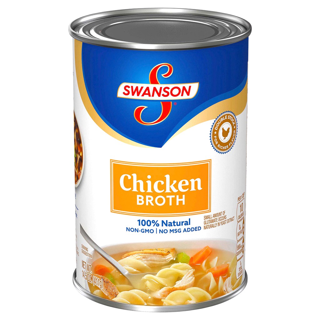

SWANSON CHICKEN BROTH 396GR