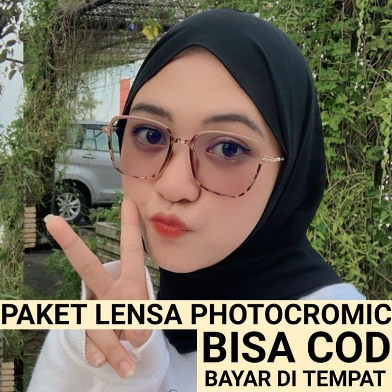 0KACAMATA WANITA MURAH  20098 GRATIS LENSA PHOTOCROMIC