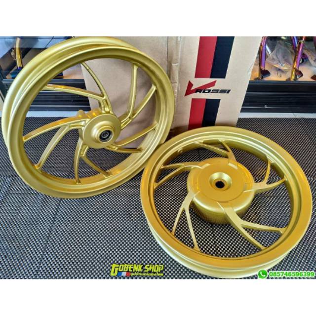 VELG VROSSI MODEL JUPITER UK 185 215 RING 14 BEAT SCOOPY SPACY GENIO VARIO 110 VARIO 125 VARIO 150
