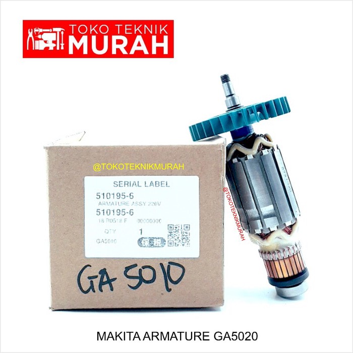 Makita Armature GA5020 / Angker GA 5020 Asli Original