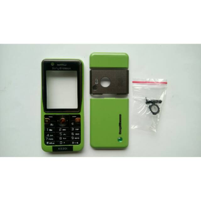 Casing sony ericsson k530 k530i hijau