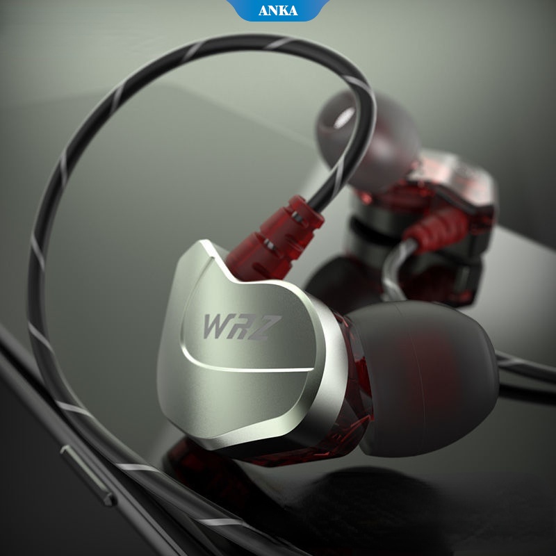 PUBG 6D heavy bass gaming in-ear sports earphone kualitas suara tinggi dapat memanggil Type-c jack untuk Oppo/Vivo/Huawei/Samsung/Xiaomi