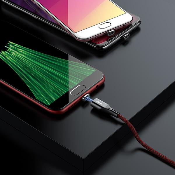 GARANSI 1 TAHUN KABEL DATA VIVAN MGM100 2,4 A MAGNETIC FAST CHARGING