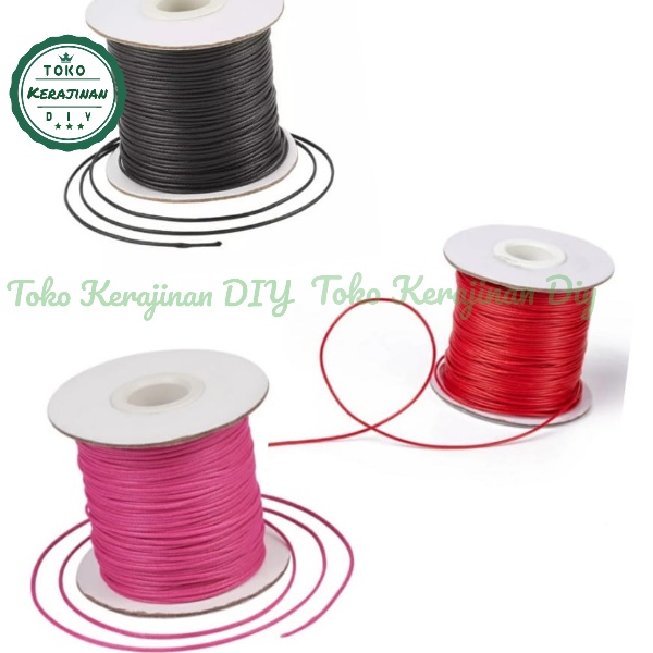 (10 METER ) Tali Korea 1.5mm 2mm Bahan Gelang Kalung Atau Kerajinan DIY