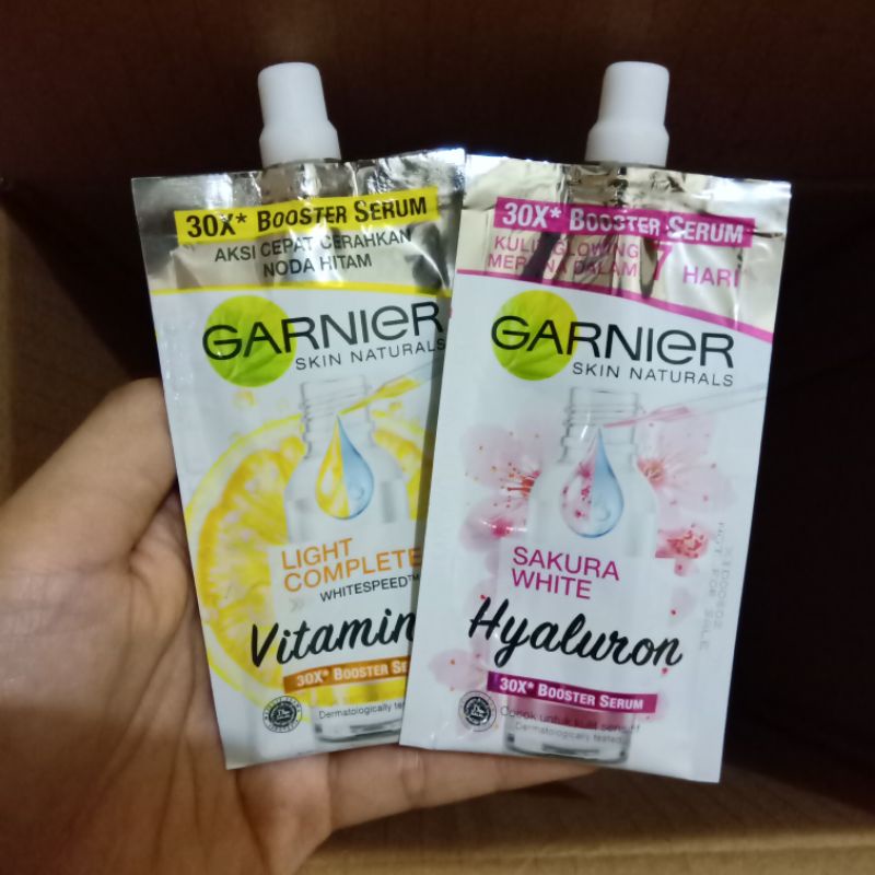 Garnier sakura white light complete Treatment Skin Care / trial kit