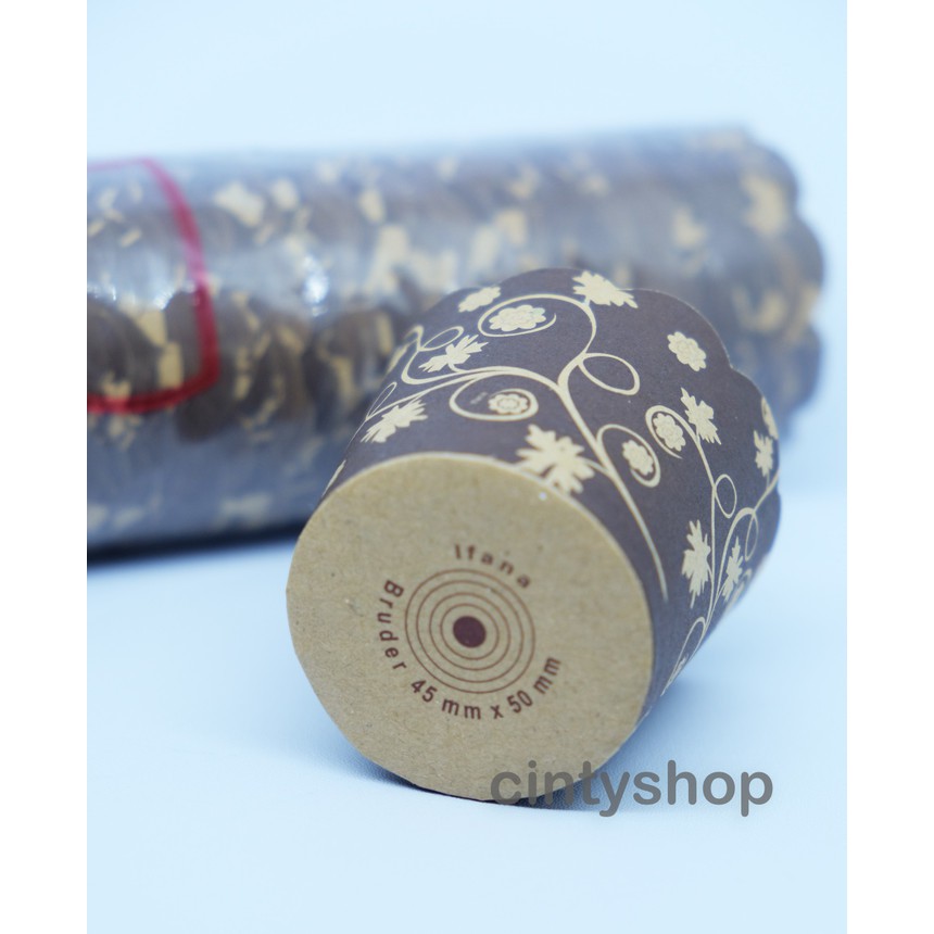 

Unik Bruder Ifana d=45mm / Muffin Case / Cake Case Isi 100 Pcs Berkualitas
