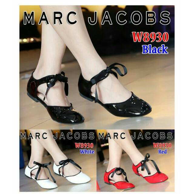 *Flat Shoes Ankle Strap Marc Jacobs W8930*