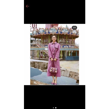 Coat gucci premium pink