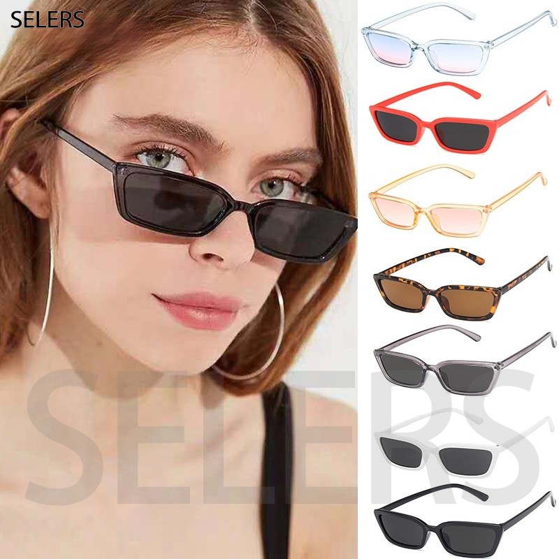 Kacamata Hitam Retro Cewek Murah INS Fashion Kacamata Hitam Gaya Sunglasses Women