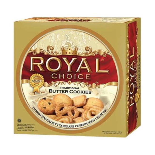 

Danish Royal Butter Cookies 480g