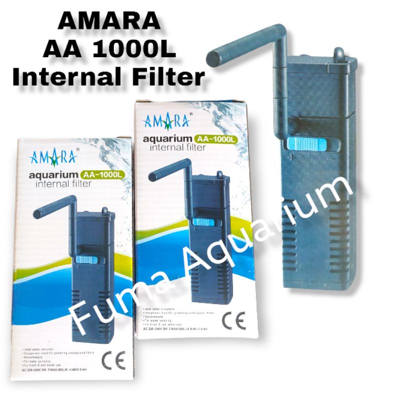 AMARA AA-1000L Amara 1000L Internal Filter Mini Filter Akuarium Aquascape Filter kecil