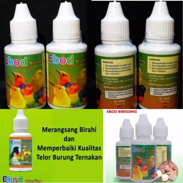 E-Breeding Ebod Jaya Obat Vitamin Burung Merangsang Birahi Penyubur