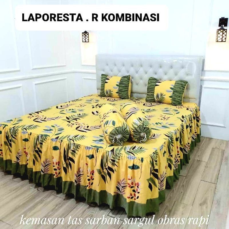 Bisa cod seprai rumbai seprai motif bunga rumbai kombinasi