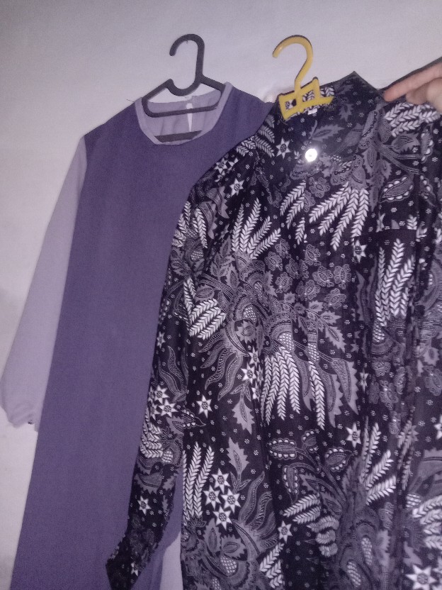 Kemeja Batik Pria Lengan Panjang Size M L Xl Xxl Bswart Batik Hrb026 Kenango Hem Panjang Padi