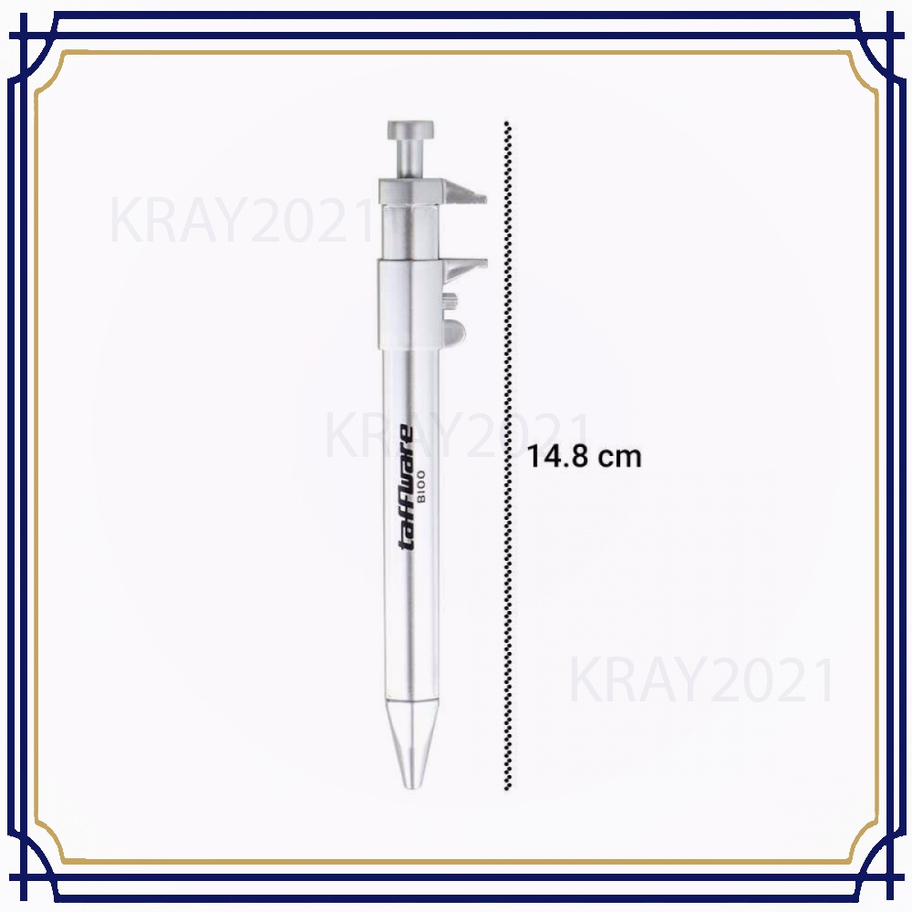 Taffware Pena Multifungsi Ballpoint Measuring Tool Scale Ruler - B100