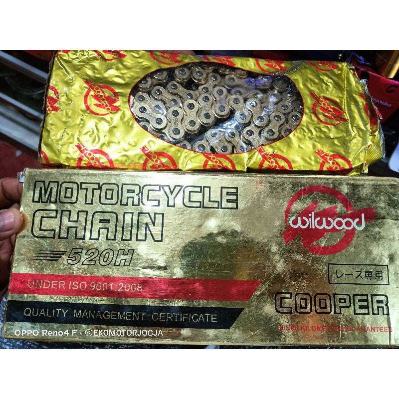 rantai gold ninja 250 520 H