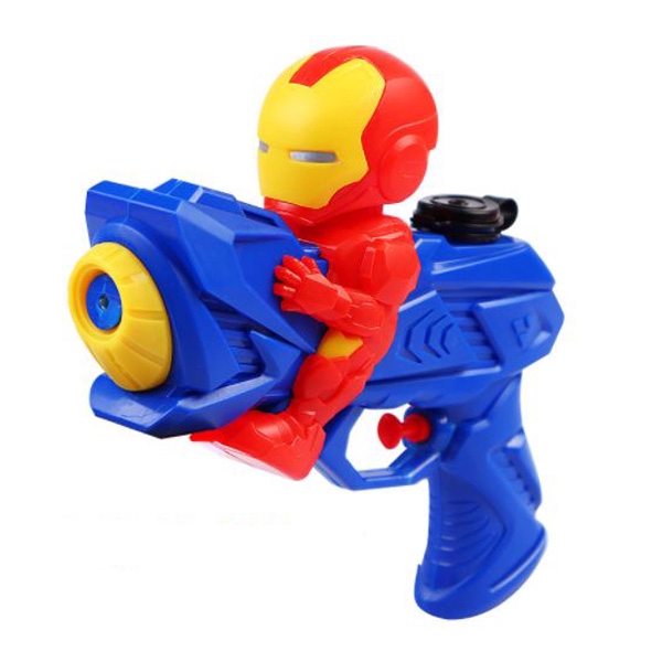 pistol air mainan anak karakter cartoon water gun(2E4) hma016