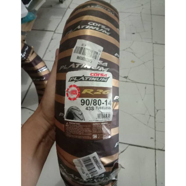 Ban corsa platinum r26 90/80-14