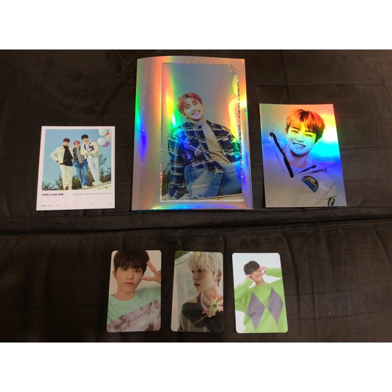 TREASURE EFFECT - Photocard PC File Holder Postcard Baby Photo Asahi Jeongwoo Mashiho Jihoon Yoshi