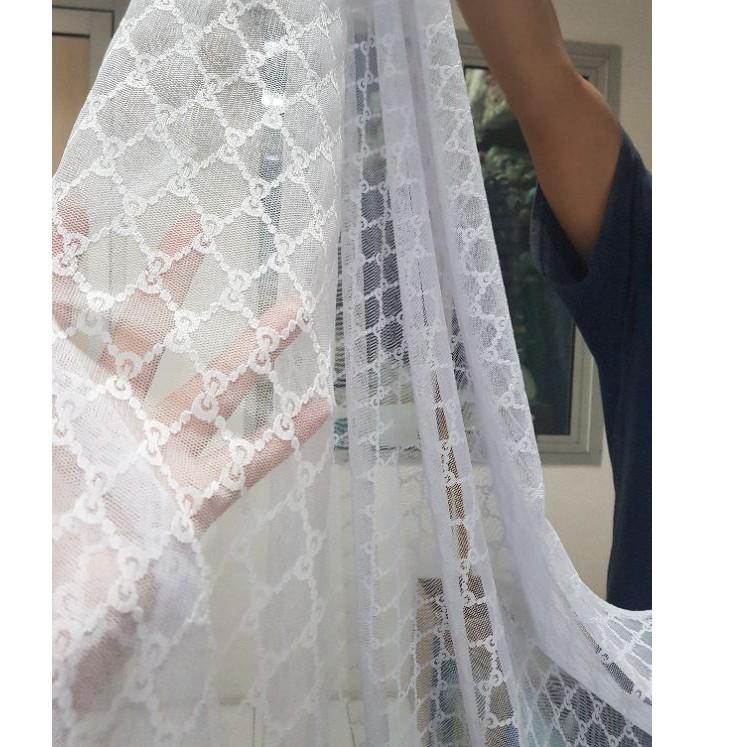 Laris PBQYN tile motif kotak gucci, tulle motif kotak gucci, brokat motif kotak gucci. hrg permeter