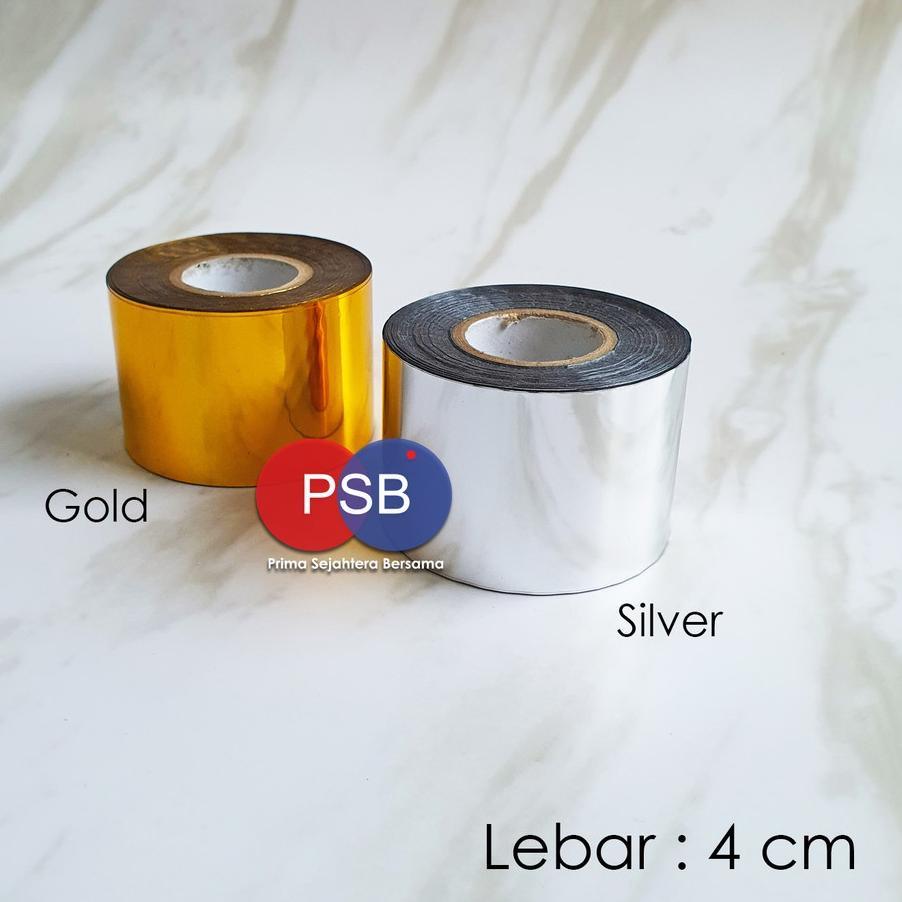 ✤ Prada Foil / Kertas Prada / Prada Roll lebar 4 cm ✼