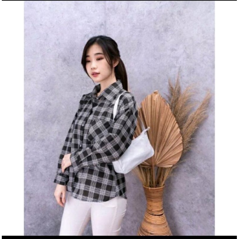 SMP99 - Kemeja Kotak wanita korea / Kemeja Korea Wanita / Kemeja Oslin / Kemeja Terlaris / Hem Wanita / Hem Wanita Korea / Hem Murah Berkualitas / Hem Remaja / Kemeja Kirra / Pakaian Wanita / Perlengkapan Wanita / Kemeja Murah / Hem