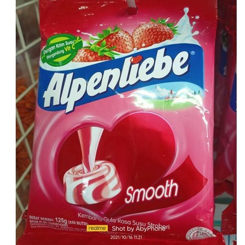 

PERMEN ALPENLIEBE SMOOTH 125 GRAM